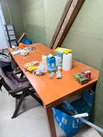 Grote tafel 220CM X 90CM gratis mee, Huis en Inrichting, Tafels | Eettafels, Ophalen, 200 cm of meer, 50 tot 100 cm, Zo goed als nieuw