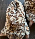 Luipaard Pantoffels Maat 36/37, Ophalen of Verzenden, Zo goed als nieuw, Bruin, Pantoffels of Sloffen