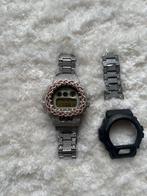 Moissanite G-Shock x Stussy CUSTOM Iced out, Ophalen, Casio G-Shock, Zo goed als nieuw, Waterdicht