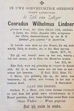 Conradus Wilhelmus Linder Grave 1824, Verzamelen, Ophalen of Verzenden