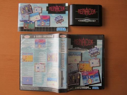 Menacer 6 games Sega Mega Drive Megadrive, Spelcomputers en Games, Games | Sega, Gebruikt, Mega Drive, Overige genres, 1 speler