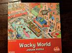 Wacky World, Hobby en Vrije tijd, Denksport en Puzzels, Ophalen of Verzenden, 500 t/m 1500 stukjes, Zo goed als nieuw, Legpuzzel