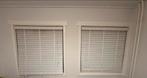 Witte Houten Jaloezieën, Huis en Inrichting, Stoffering | Gordijnen en Lamellen, Ophalen, 100 tot 150 cm, Wit, Zo goed als nieuw