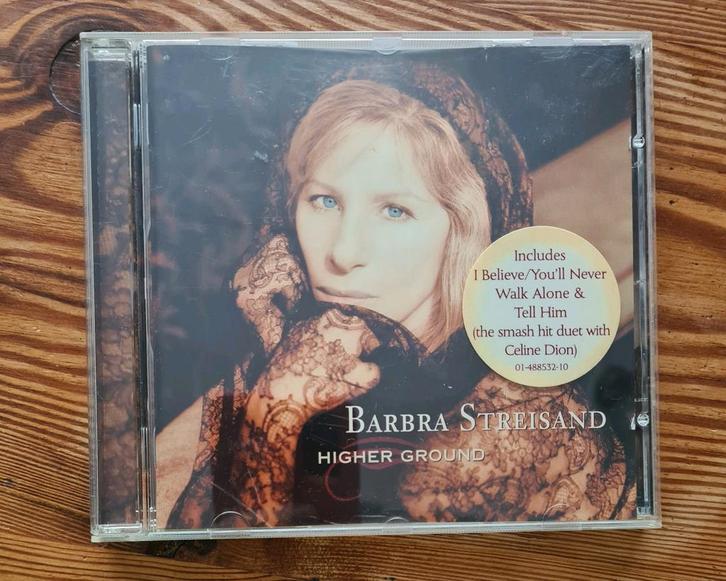 Barbra Streisand CD - Higher ground, Cd's en Dvd's, Cd's | Pop, Zo goed als nieuw, 1980 tot 2000, Ophalen of Verzenden