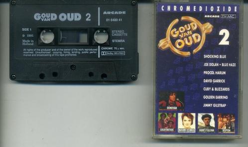 Goud Van Oud 2 18 nrs cassette 1991 ZGAN, Cd's en Dvd's, Cassettebandjes, Zo goed als nieuw, Origineel, Verzamelalbums, 1 bandje