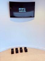 4 x 20 kg dumbbells / Kettlebells / blokken met hendel, Sport en Fitness, Fitnessmaterialen, Ophalen, Gebruikt, Benen, Kettlebell