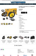 JL Audio C1-650 16.5cm / 6.5'' component-set ( composet ), Auto diversen, Autospeakers, Hifi-Focus, Aalsmeerderweg 173 1432 CL, Aalsmeer