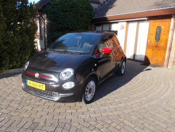 Fiat 500 1.0 70pk Hybrid 2022 Zwart beschikbaar voor biedingen