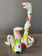 2 originele vinted Papiermache Slangen vd Kunstenaar Niloc, Ophalen of Verzenden