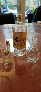 Antieke Parfumflesjes - Set van 4, Antiek en Kunst, Antiek | Glas en Kristal, Ophalen of Verzenden