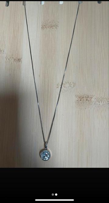 Zilveren Ketting met Hanger - Nieuw! beschikbaar voor biedingen