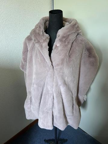 Beaumont nieuwe cape/jas lila mt 46 faux. beschikbaar voor biedingen