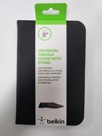 Belkin cover met stand - zwart - universeel 7 - 8", Nieuw, Ophalen of Verzenden, Bescherming voor- en achterkant