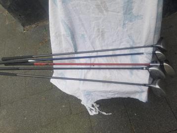 Diverse golf clubs, 11 stuks, Cougar en Callaway en accesoia beschikbaar voor biedingen