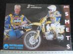 rijderskaart joel smets motocross motorcross vintage, Verzamelen, Motoren, Ophalen of Verzenden, Zo goed als nieuw