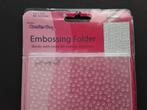 Embossing Folder van Crafts-Too. voor embossing machine, Hobby en Vrije tijd, Kaarten | Zelf maken, Ophalen of Verzenden, Gebruikt