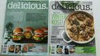 2 x Delicious kooktijdschriften, Ophalen of Verzenden, Zo goed als nieuw, Overige typen