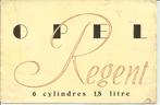 Opel Regent folder vooroorlogs oldtimer, Ophalen of Verzenden, Zo goed als nieuw, Opel