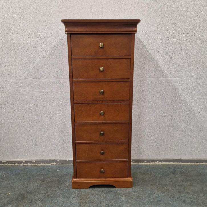 Klassieke vintage ladekast schoenenkast halkast kast, Huis en Inrichting, Kasten | Ladekasten, Gebruikt, 100 tot 150 cm, 25 tot 50 cm