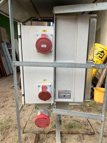 Bouwstroomkast in goede staat beschikbaar voor biedingen