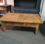 Zware teakhouten salontafel (nieuw) afgeprijst 140 cm, Ophalen, 100 tot 150 cm, Nieuw, 50 tot 100 cm