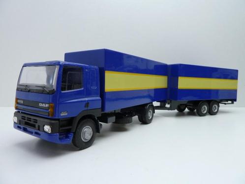 DAF 85CF  combi    ''  lion car '', Hobby en Vrije tijd, Modelauto's | 1:50, Zo goed als nieuw, Bus of Vrachtwagen, Lion Toys