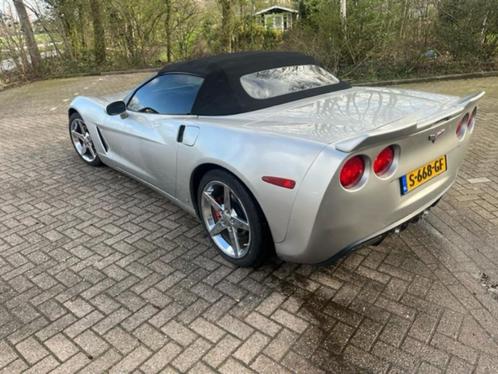 Chevrolet Corvette C6 LS3 430 PK, Auto's, Chevrolet, Particulier, Corvette, Benzine, Cabriolet, Automaat, Zilver of Grijs, Zwart