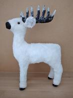 Kerst hert wit, Diversen, Kerst, Ophalen of Verzenden, Zo goed als nieuw
