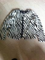 Dames bont jasje zwart/wit mt S Divided, Kleding | Dames, Maat 38/40 (M), Divided, Overige kleuren, Ophalen of Verzenden