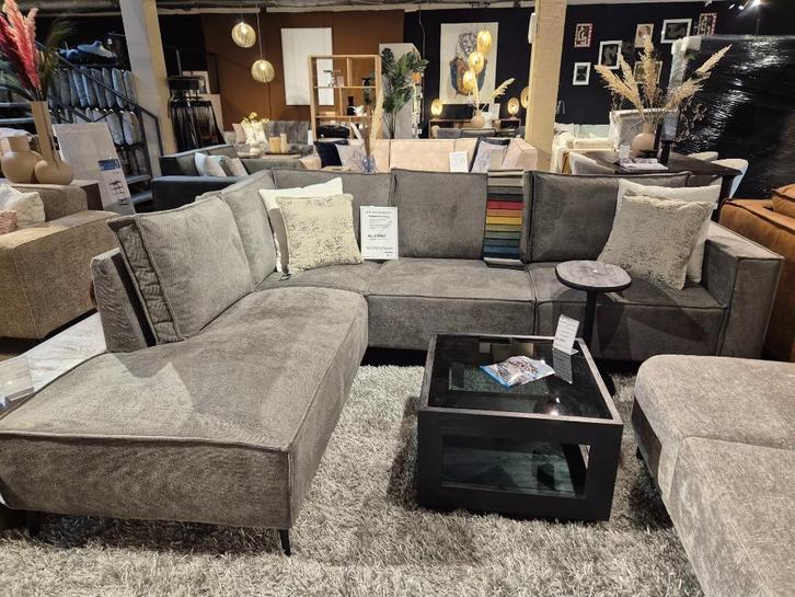 Hoekbank Praag Incl 5 Jaar just enjoy!, Huis en Inrichting, Banken | Bankstellen, Nieuw, Hoekbank, Vierpersoons of meer, 250 tot 300 cm