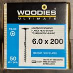 Schroeven Woodies of Jetfast torx, verzenden of afhalen, Doe-het-zelf en Verbouw, 100 tot 250 mm, Schroeven, Nieuw, Ophalen of Verzenden