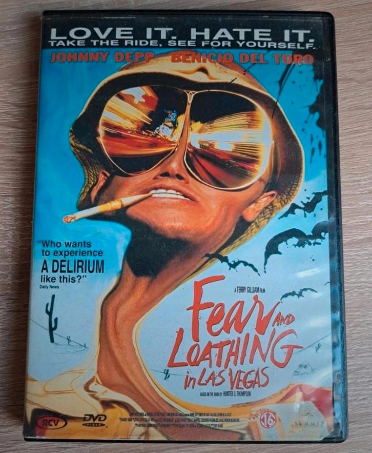 Fear And Loathing In Las Vegas - DVD, Cd's en Dvd's, VHS | Film, Gebruikt, Actie en Avontuur, Vanaf 16 jaar, Ophalen of Verzenden
