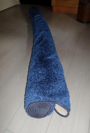 Gloednieuw vloerkleed in prachtige kleur blauw 170 x 230 beschikbaar voor biedingen