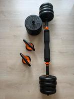 7 in 1 Dumbbell Set, Halterset, Kettlebells , Push-up rek, Sport en Fitness, Ophalen, Zo goed als nieuw, Dumbbell