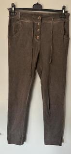 Khaki joggingbroek G.Ricceri, Verzenden, Zo goed als nieuw, G. Ricceri, Maat 36 (S)