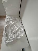 Jollein hoeslaken met elastiek 120x60, Jongetje of Meisje, Ophalen of Verzenden, Zo goed als nieuw, Wit