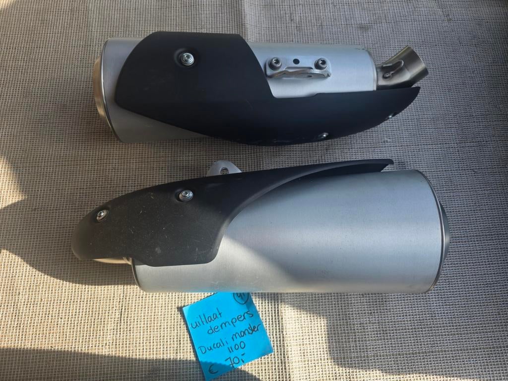 Uitlaatdempers Ducati Monster 1100, Motoren, Onderdelen | Ducati, Ophalen of Verzenden, Nieuw