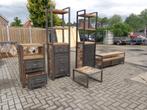 Set meubels in FurnLab / Red living stijl, Huis en Inrichting, Ophalen, 200 cm of meer, Zo goed als nieuw, 200 cm of meer