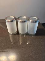 IKEA Droppar Voorraadpotten - 12 stuks, Overige materialen, Wit, Ophalen of Verzenden, Zo goed als nieuw