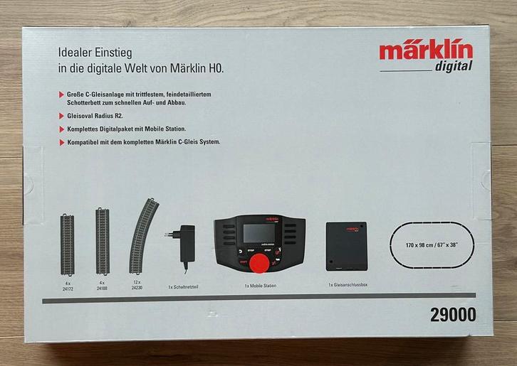 Märklin HO 29000 Digitaal begin van een modelbaan, Hobby en Vrije tijd, Modeltreinen | H0, Nieuw, Rails, Wisselstroom, Märklin