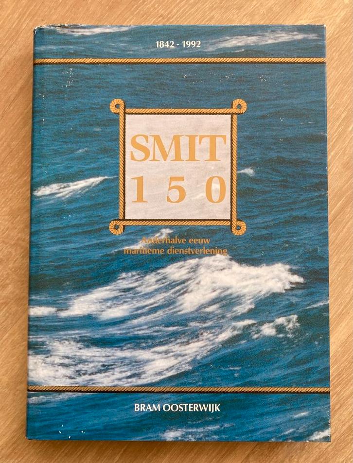 Smit 150 - 1842-1992 deel 1, Verzamelen, Scheepvaart, Zo goed als nieuw, Boek of Tijdschrift, Motorboot, Verzenden
