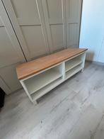 IKEA Besta TV Meubel met Houten Top, Gebruikt, 100 tot 150 cm, Eikenhout, Ophalen of Verzenden