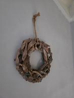 Houten Krans met Touw - Decoratie, Ophalen of Verzenden