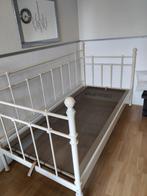 1-persoonsbed met verstelbare Auping, Huis en Inrichting, Ophalen, 90 cm, Eenpersoons, Metaal