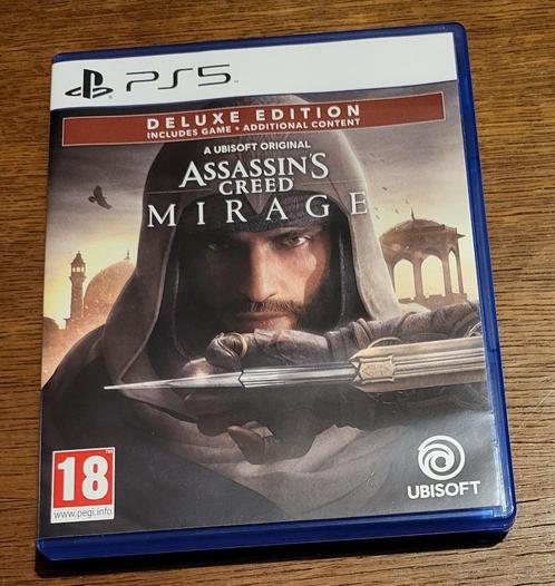 Assassin's Creed Mirage - Deluxe Edition, Spelcomputers en Games, Games | Sony PlayStation 5, Zo goed als nieuw, Ophalen of Verzenden