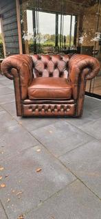 Chesterfield clubfauteuil, Antiek en Kunst, Ophalen of Verzenden