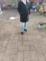 Zwarte (echte )leren merk damesjas -fiore by dekkers, Maat 38/40 (M), Zwart, Ophalen of Verzenden, Zo goed als nieuw