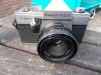 Vintage camera praktica super tl1000 met 2 x lens, Audio, Tv en Foto, Fotocamera's Analoog, Spiegelreflex, Gebruikt, Ophalen of Verzenden