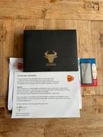 Post NL Crypto stamp - Gold Edition Bull Stier, Geseald, Ophalen of Verzenden