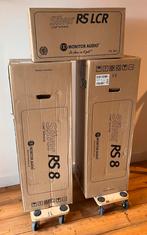 Set van Monitor Audio RS vloerspeakers en centerspeaker, Audio, Tv en Foto, Luidsprekers, Ophalen, Zo goed als nieuw, 60 tot 120 watt